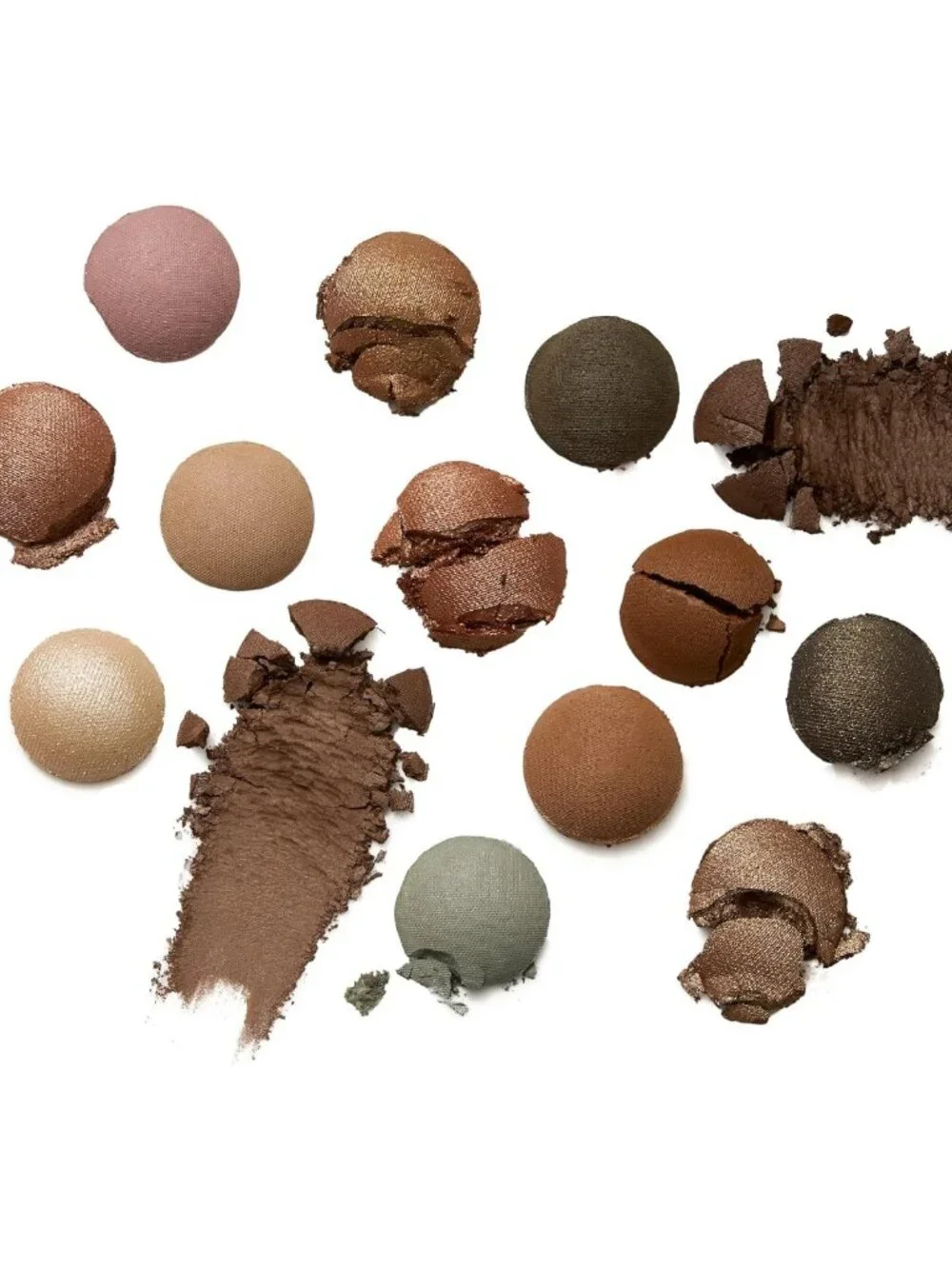 14 Pigmented Baked Eyeshadow Palette | Blendable Earthy Essentials for Natural